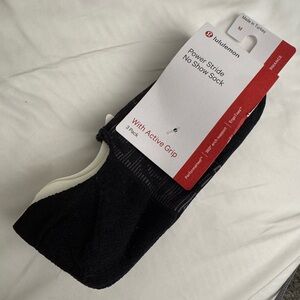 lululemon athletica Black power stride No Show Socks - 3 Pack